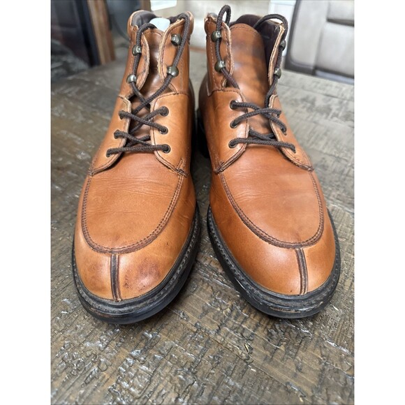 Allen Edmonds Rainier Split-Toe Boots - Men\'s 9 D - Brown Leather Chukka EUC main image 9